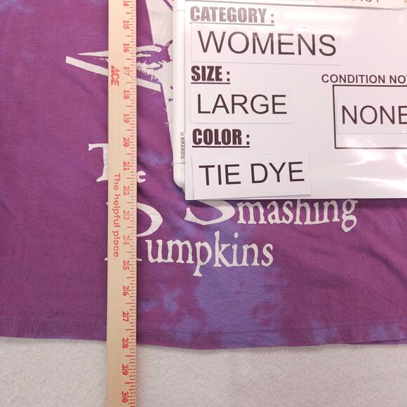 The Smashing Pumpkins Mellon Collie And The Infinite Sadness Womens L Tie Dye - Picture 8 of 9